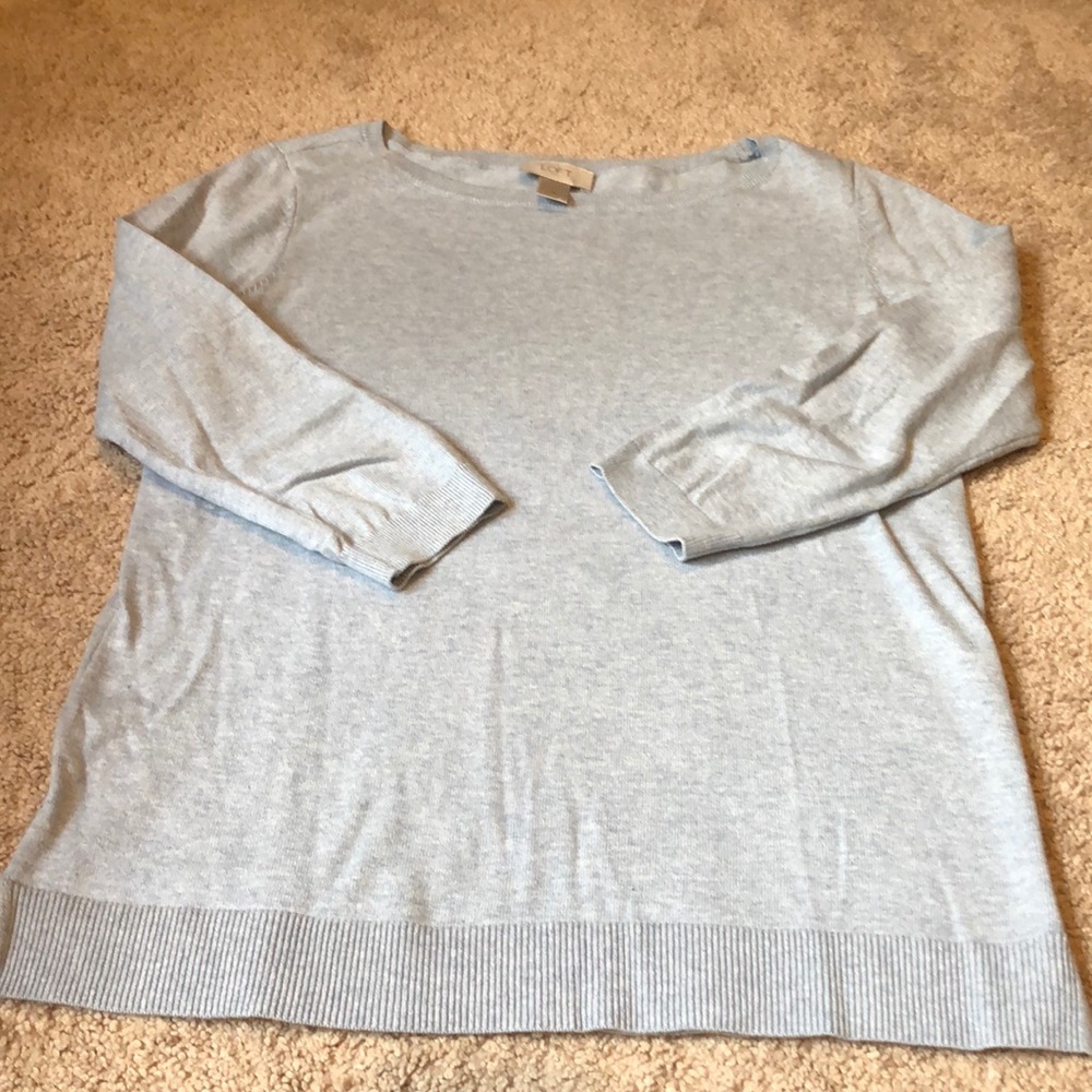 Baby blue sweater